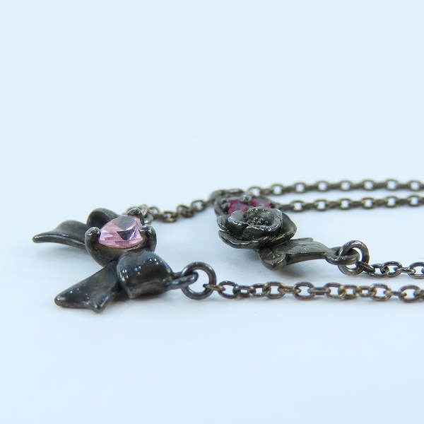 実際に弊社で買取させて頂いた【ギャラ付き】KONRON/コンロン MELANIE/メラニー 2連ネックレスの画像 3枚目