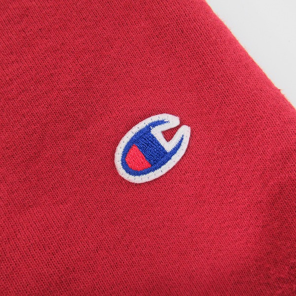 実際に弊社で買取させて頂いたChampion/チャンピオン USC REVERSE WEAVE sweat parka リバースウィーブ スウェット パーカー 赤単タグ 復刻 Mの画像 4枚目