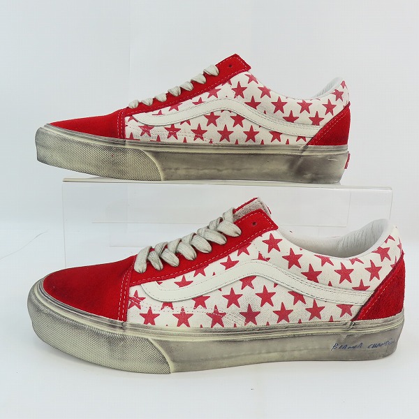 実際に弊社で買取させて頂いたVANS×Bianca Chandon/バンズ×ビアンカシャンドン ヴィンテージ加工 スニーカー VN0A4BVFY52 /28の画像 3枚目