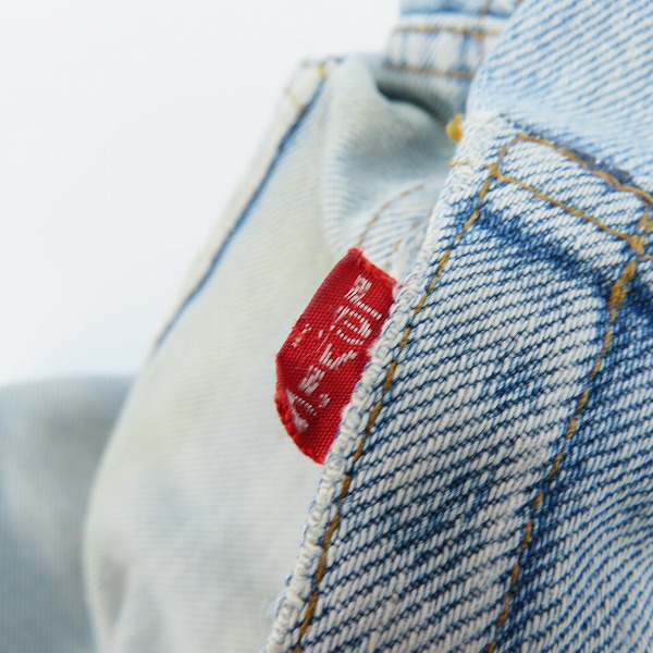 実際に弊社で買取させて頂いたLevis/リーバイス 501 刻印558 スモールe ボタンフライ デニムパンツ/35×34の画像 8枚目