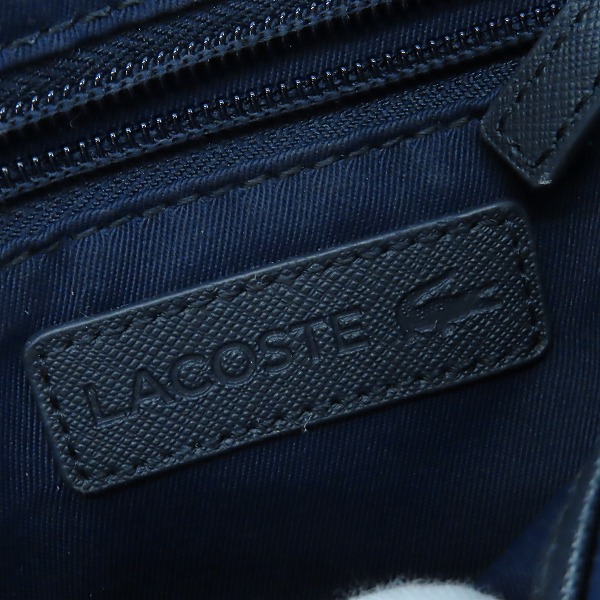 実際に弊社で買取させて頂いたLACOSTE/ラコステ ラバーロゴ スマートフォンホルダー/ショルダーバッグ F2310 PKの画像 4枚目