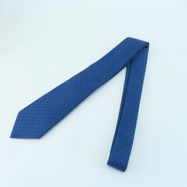 実際に弊社で買取させて頂いた【JPタグ】LOUIS VUITTON/ルイヴィトン モノグラム総柄 シルクネクタイ M75988