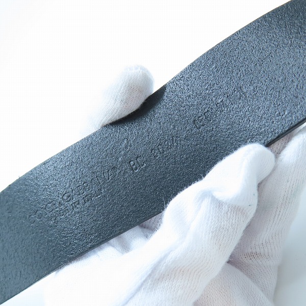 実際に弊社で買取させて頂いたDOLCE&GABBANA/ドルチェアンドガッバーナ/ドルガバ ロゴバックルベルト/34の画像 5枚目