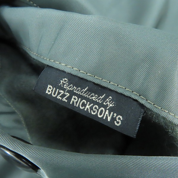 実際に弊社で買取させて頂いた【未使用】BUZZ RICKSON'S/バズリクソンズ TYPE MA-1 ALBERT TURNER 1stモデル “GREEN DRAGONS” BR15329/L の画像 4枚目