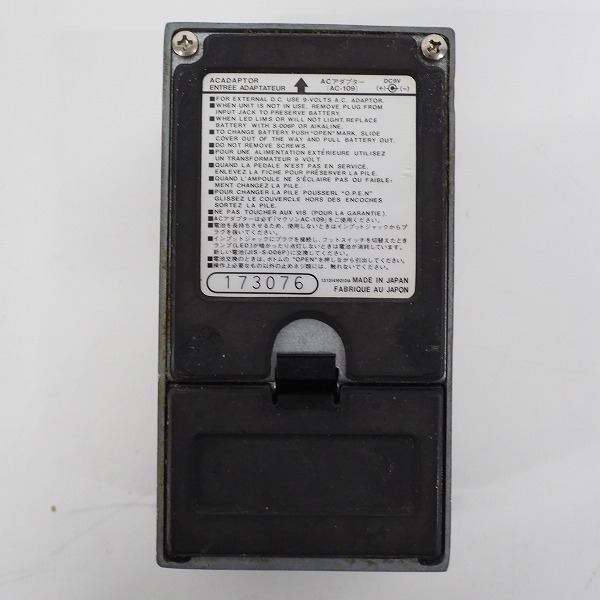 実際に弊社で買取させて頂いたMAXON/マクソン GE-01 GRAPHIC EQ グラフィックイコライザー エフェクター【動作確認済）の画像 6枚目