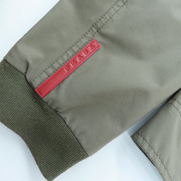 実際に弊社で買取させて頂いたPRADA/プラダ コーチ ジャケット/52の画像 6枚目