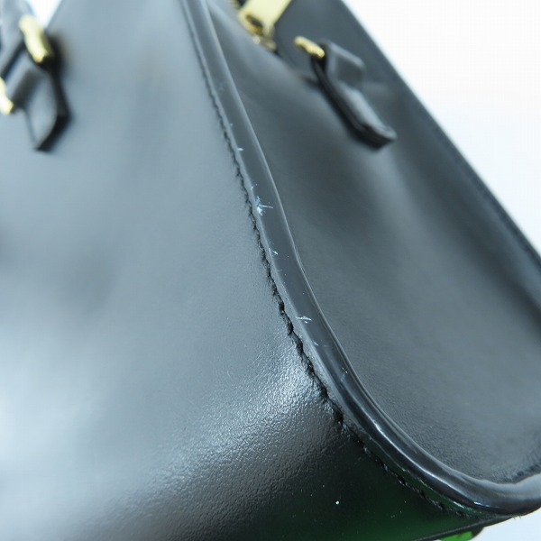 実際に弊社で買取させて頂いたSAINT LAURENT PARIS/サンローランパリ ベイビーカバス YSLロゴ 2WAY ショルダー/ミニトートバッグの画像 7枚目