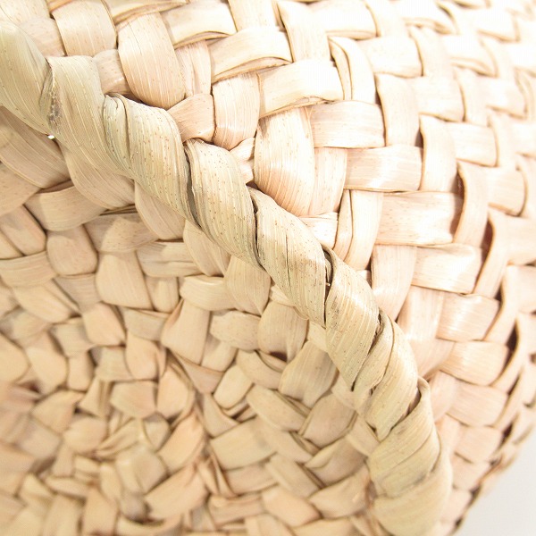 実際に弊社で買取させて頂いたLOEWE/ロエベ バスケットバッグ（ヤシの葉&カーフ）スモールの画像 7枚目