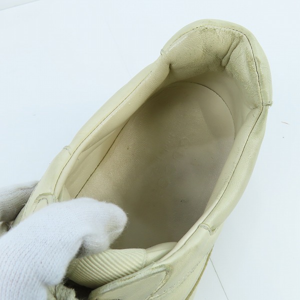 実際に弊社で買取させて頂いたGUCCI/グッチ RHYTON/ライトン ローカットスニーカー 498916/9.5の画像 4枚目
