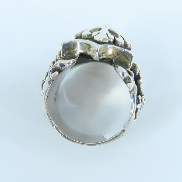 実際に弊社で買取させて頂いたStar Knights/スターナイツ クロス リング SILVER925/シルバー/17号-17.5号の画像 5枚目