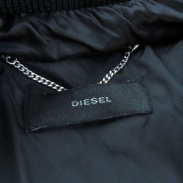 実際に弊社で買取させて頂いたDIESEL/ディーゼル キルティング ダウンコート/XSの画像 2枚目