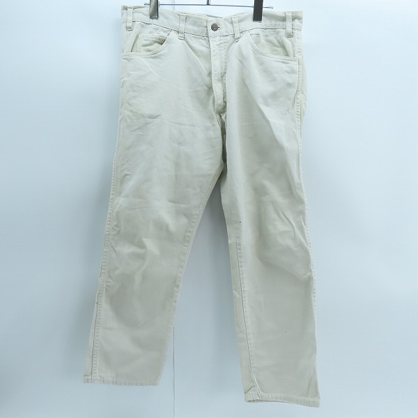 実際に弊社で買取させて頂いたLEVI'S/リーバイス 刻印M 白タブ TALON42 パンツ