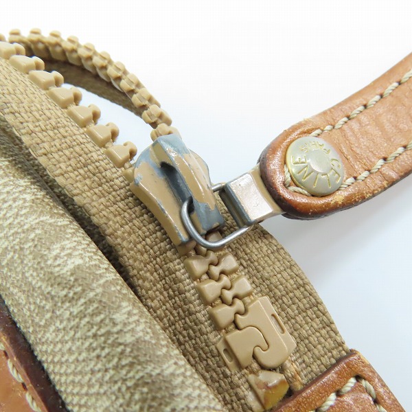 実際に弊社で買取させて頂いたCELINE/セリーヌ ロゴ マカダム柄 クラッチバッグの画像 6枚目