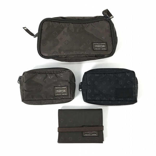 実際に弊社で買取させて頂いた【おまとめ】HEAD PORTER/ヘッドポーター BROWNIE/BLACK BEAUTY ポーチ/小物入れ/カードケース