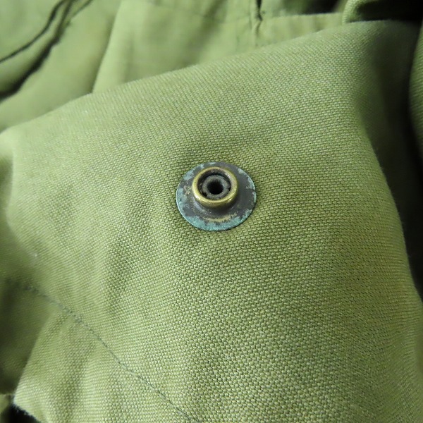 実際に弊社で買取させて頂いたALPHA INDUSTRIES/アルファインダストリーズ  FIELD JACKET フィールド ミリタリー ジャケット 8405-782-2937/Sの画像 7枚目