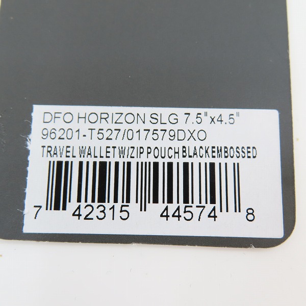 実際に弊社で買取させて頂いたTUMI/トゥミ travel wallet w zip pouch トラベルウォレット/二つ折り長財布の画像 8枚目