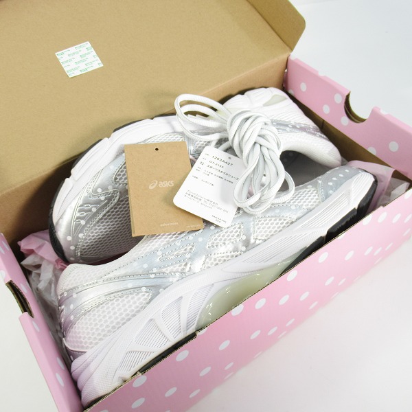 実際に弊社で買取させて頂いたasics×BEAMS×Papergirl/アシックス×ビームス×ペーパーガール GT-2160 ローカットスニーカー 1203A427-100/28.5の画像 8枚目