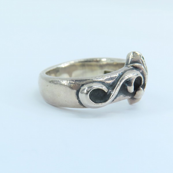 実際に弊社で買取させて頂いたLSD/ラウドスタイルデザイン bloom ブルームリング パヴェダイヤ×グリーンストーン/15号-15.5号の画像 4枚目