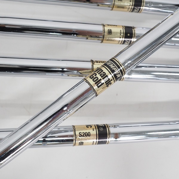 実際に弊社で買取させて頂いたBRIDGESTONE/ブリヂストン TOURSTAGE/ツアーステージ 55-HM Ⅱ アイアン #3～9,Pw 8本セット Dynamic Gold FLEX:S200の画像 6枚目