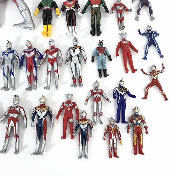 実際に弊社で買取させて頂いた【おまとめ】BANDAI/バンダイ ウルトラマン/仮面ライダー ソフビ 等の画像 4枚目