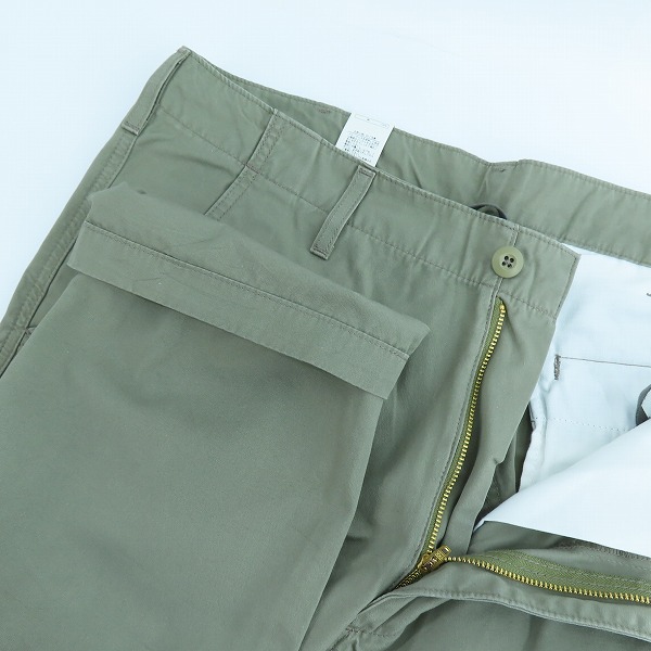 実際に弊社で買取させて頂いた【未使用】ALPHA INDUSTRIES/アルファ インダストリーズ  カーゴパンツ/A.GREEN/TB1028-021/XLの画像 2枚目