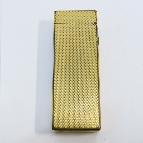 実際に弊社で買取させて頂いたdunhill/ダンヒル ローラー式/サイドローラー ガスライター ゴールドの画像 1枚目