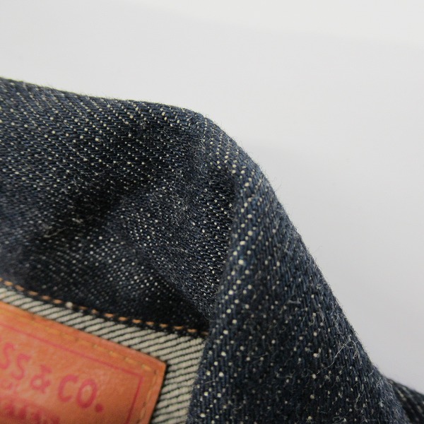 実際に弊社で買取させて頂いた【未使用】Levis/リーバイス 507XX 復刻 デニムジャケット 40の画像 6枚目