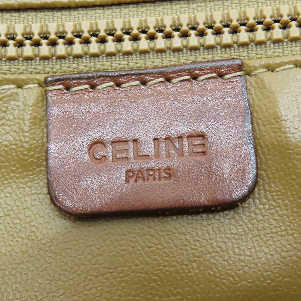 実際に弊社で買取させて頂いたCELINE/セリーヌ ロゴ マカダム柄 クラッチバッグの画像 5枚目