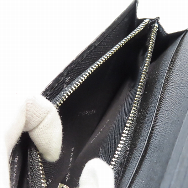 実際に弊社で買取させて頂いたPORTER/ポーター CURRENT カレント 二つ折り長財布の画像 5枚目