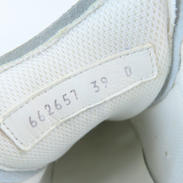 実際に弊社で買取させて頂いたAlexander McQueen/アレキサンダーマックイーン  WIA3A OVERSIZED スニーカー 662657/39の画像 5枚目