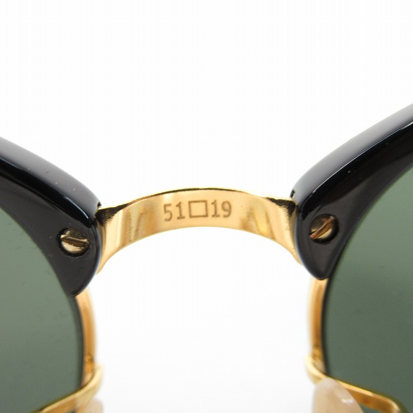 実際に弊社で買取させて頂いたRay-Ban/レイバン CLUBROUND/クラブラウンド サングラス/アイウェア RB4246 901の画像 5枚目