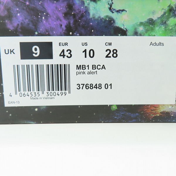 実際に弊社で買取させて頂いたPUMA/プーマ MB1 BCA PINK ALERT 23FA-I 376848-01/28の画像 8枚目