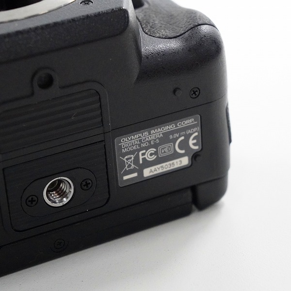 実際に弊社で買取させて頂いたOLYMPUS/オリンパス E-5 デジタル一眼レフカメラ ボディ 動作未確認の画像 6枚目