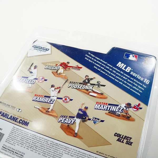 実際に弊社で買取させて頂いた【未開封】McFARLANE TOYS/マクファーレントイズ ボストン・レッドソックス #24 MANNY RAMIREZ 白 フィギュアの画像 7枚目