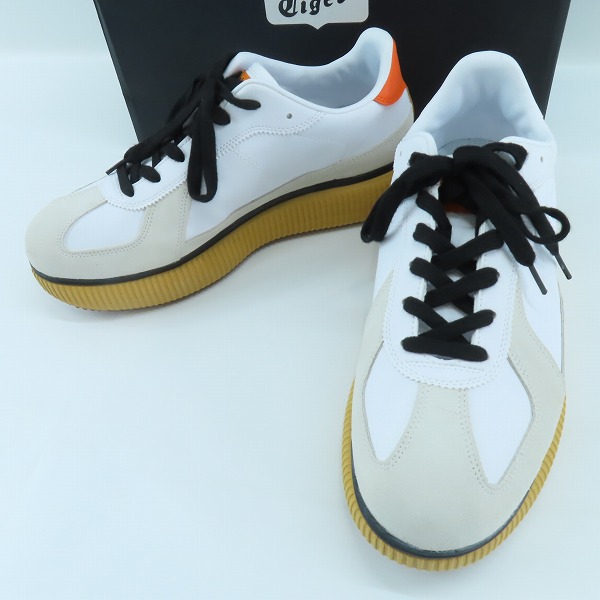 実際に弊社で買取させて頂いたOnitsuka Tiger/オニツカタイガー DELECITY/デレシティ ローカットスニーカー 1183B874-102/28.5