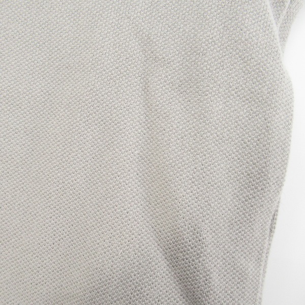 実際に弊社で買取させて頂いたLACOSTE/ラコステ JOURNAL STANDARD relume 別注 ヘビーピケポロシャツ グレー PH162MJ /5の画像 5枚目