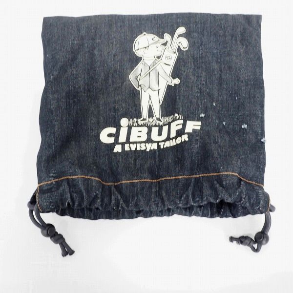 実際に弊社で買取させて頂いたEVISU GOLF/エヴィスゴルフ/エビス デニム アイアン用ヘッドカバーの画像 1枚目