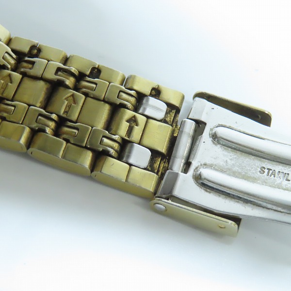 実際に弊社で買取させて頂いたSEIKO/セイコー 5 SPORTS/5スポーツ AUTOMATIC 黒文字盤 ゴールド 腕時計 7S26-01G0の画像 5枚目