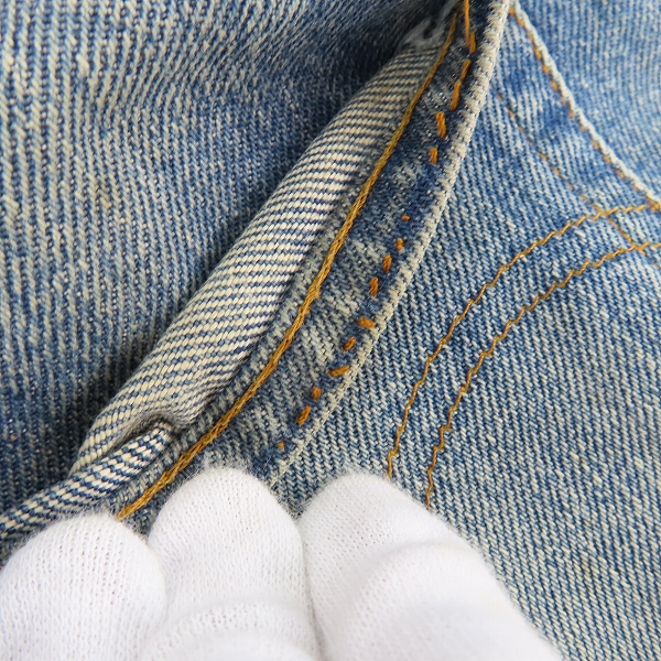 実際に弊社で買取させて頂いたLevis/リーバイス 501/66後期/刻印6/スモールe ヴィンテージ/ビンテージデニムパンツ の画像 8枚目