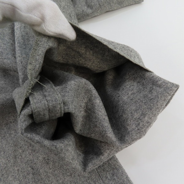 実際に弊社で買取させて頂いたBRUNELLO CUCINELLI/ブルネロクチネリ ロゴ刺繍 ウールパンツ 01886120540/48の画像 9枚目