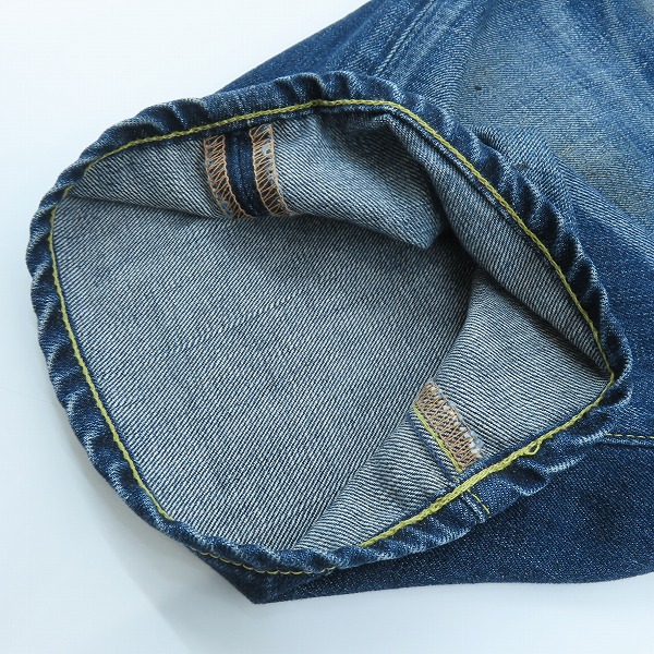 実際に弊社で買取させて頂いたA BATHING APE/アベイシングエイプ デニム ハーフパンツ スター刺繍/Mの画像 8枚目