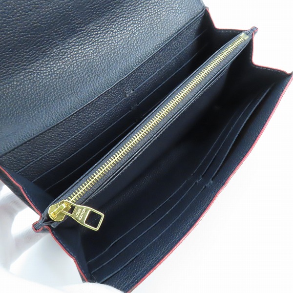 実際に弊社で買取させて頂いたLOUIS VUITTON/ルイ ヴィトン モノグラ アンプラント ポルトフォイユサラ 長財布/ロングウォレット M62125の画像 3枚目