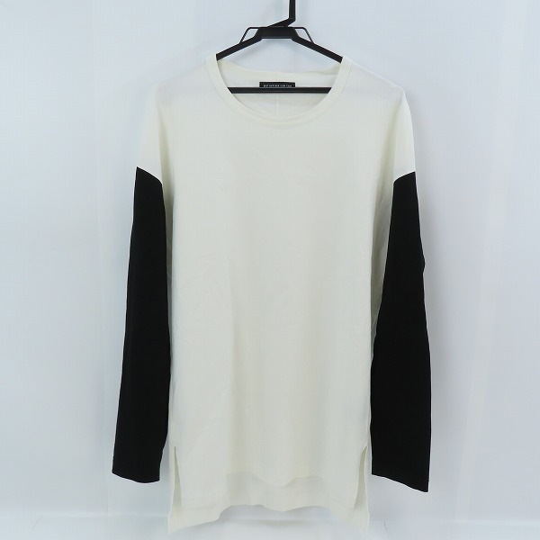 実際に弊社で買取させて頂いたDIET BUTCHER SLIM SKIN/ダイエットブッチャースリムスキン コットン 切り替え ロングスリーブ カットソー/1