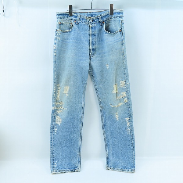 実際に弊社で買取させて頂いたLEVIS/リーバイス ヴィンテージ 501xx 653刻印 デニムパンツ/ジーンズ W35L34
