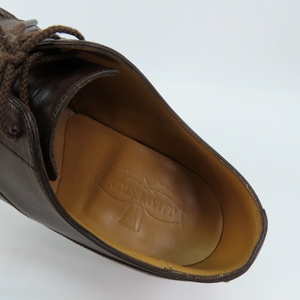 実際に弊社で買取させて頂いたJ.M.WESTON/ジェイエムウェストン GOLF DERBY/ゴルフ ダービー ドレスシューズ/ビジネスシューズ 31-FEW-641-2A /5Dの画像 4枚目