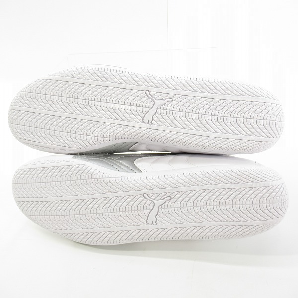 実際に弊社で買取させて頂いた【未使用】 PUMA/プーマ  SPEEDCAT LTH/スピード キャット レザー HITE-PUMA SILVER 401603-03/29の画像 2枚目