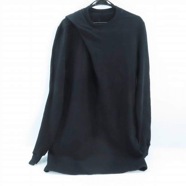 実際に弊社で買取させて頂いたRick Owens/リックオウエンス 変形ロングプルオーバースウェット DU14F4273-F/XS
