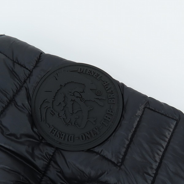 実際に弊社で買取させて頂いたDIESEL/ディーゼル ロゴ キルティング 中綿ジャケット/Mの画像 9枚目