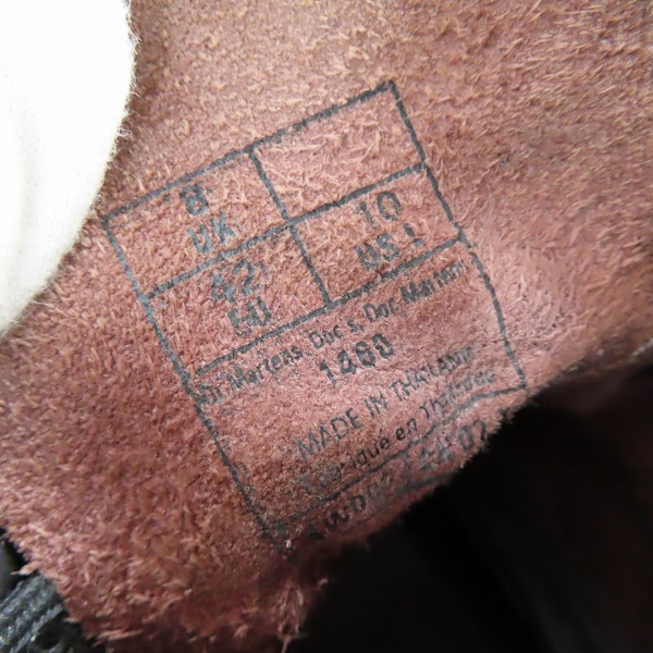 実際に弊社で買取させて頂いたDr.Martens/ドクターマーチン 8EYE BOOT 8ホール ブーツ 1460/13661601/UK8 の画像 5枚目