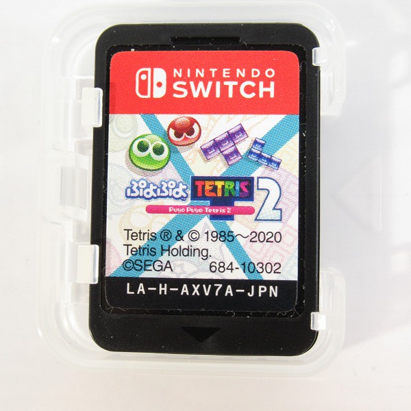 実際に弊社で買取させて頂いたNintendo Switch/ニンテンドー スイッチ ソフト セガ ぷよぷよ テトリス 2の画像 3枚目